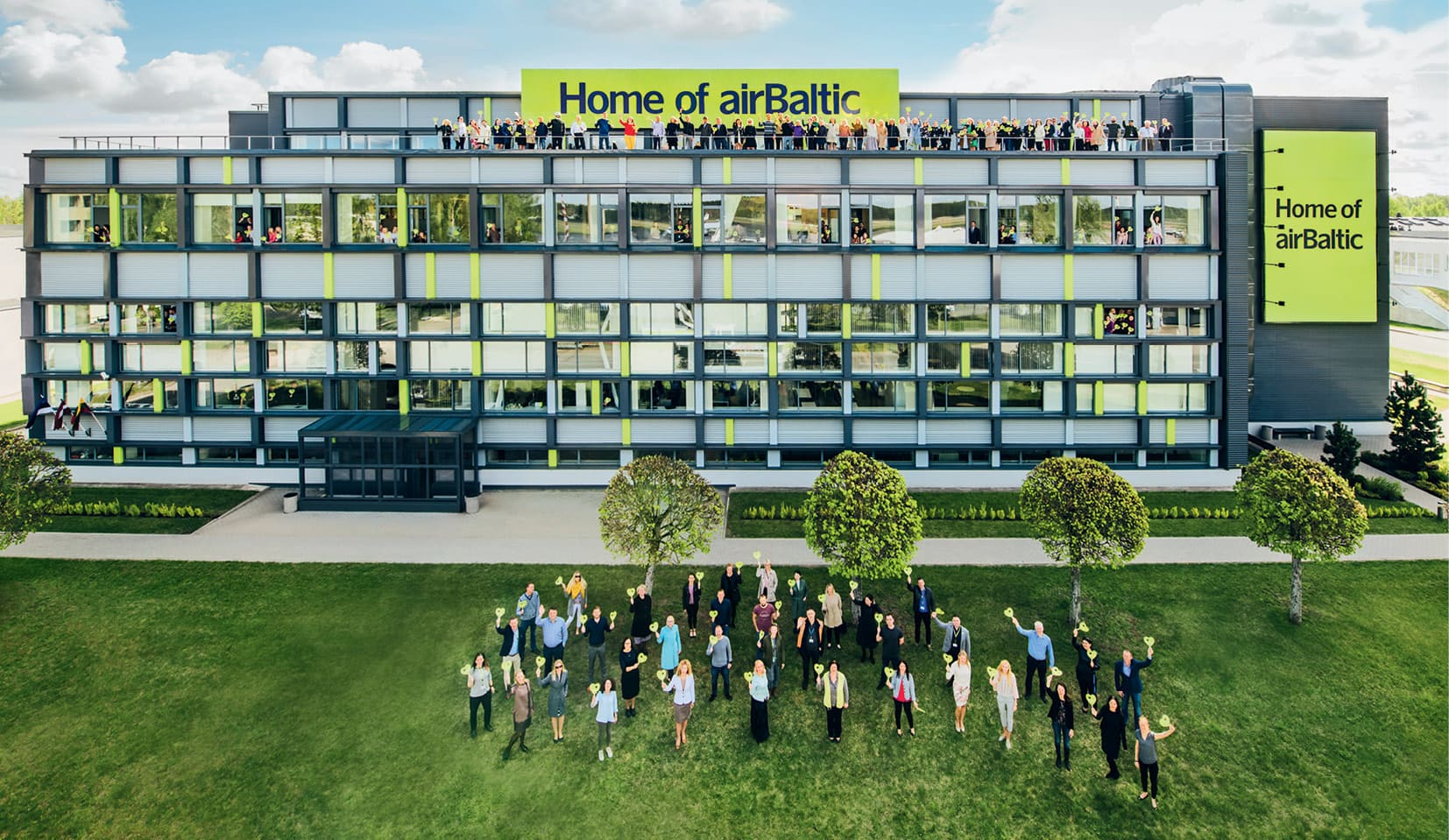 airBaltic ģimene